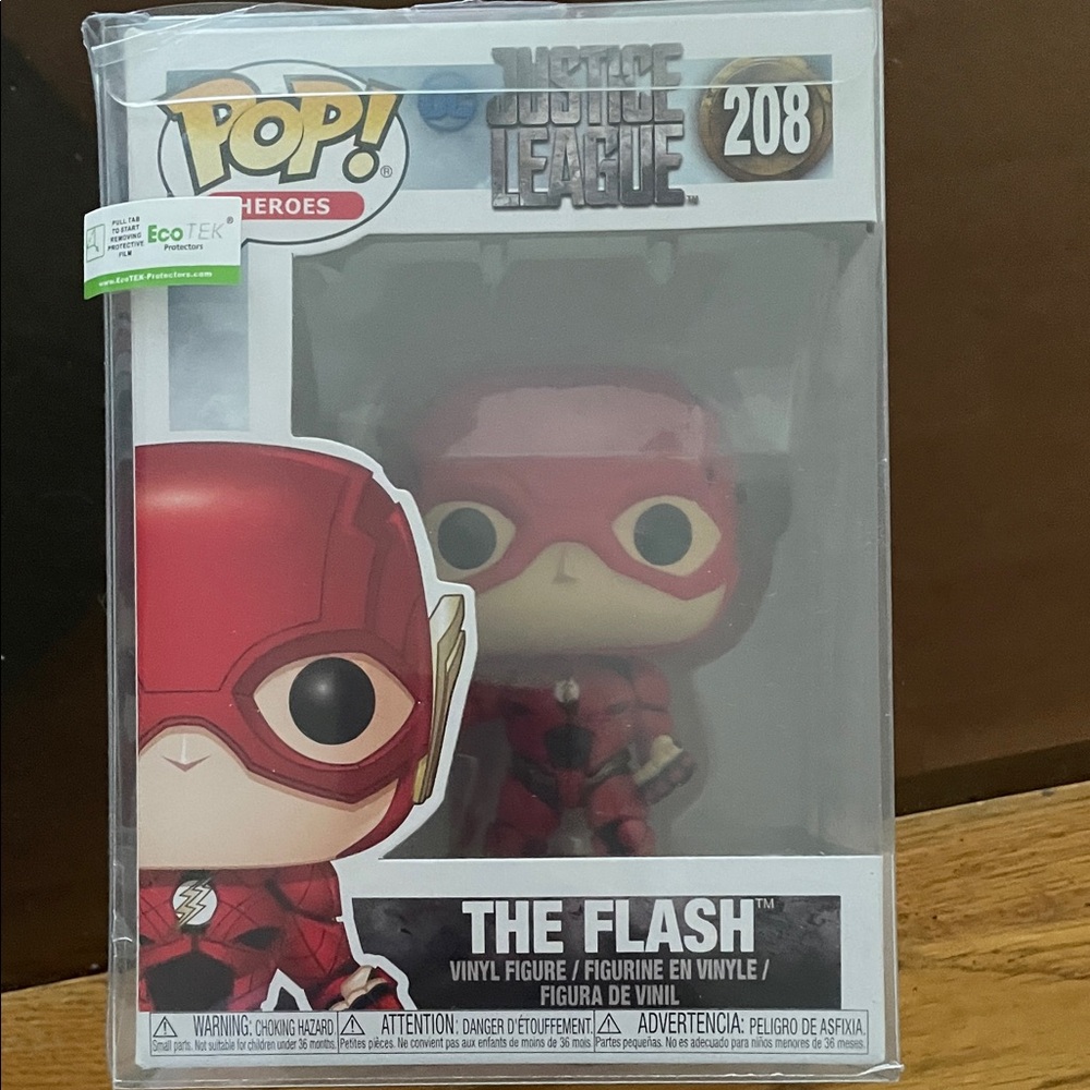 Funko Pop Heroes The Flash Figure - Red and Black